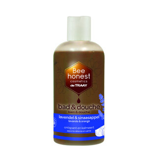 Traay Bee Honest Traay Bee Honest Bad- und Duschgel Lavendel / Orange 250 Milliliter
