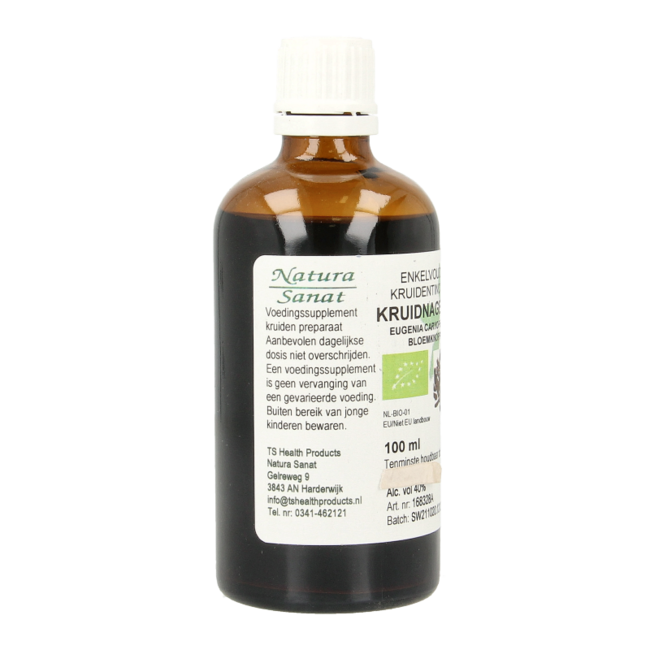 Cruydhof Clove tincture organic 100 Millilitres