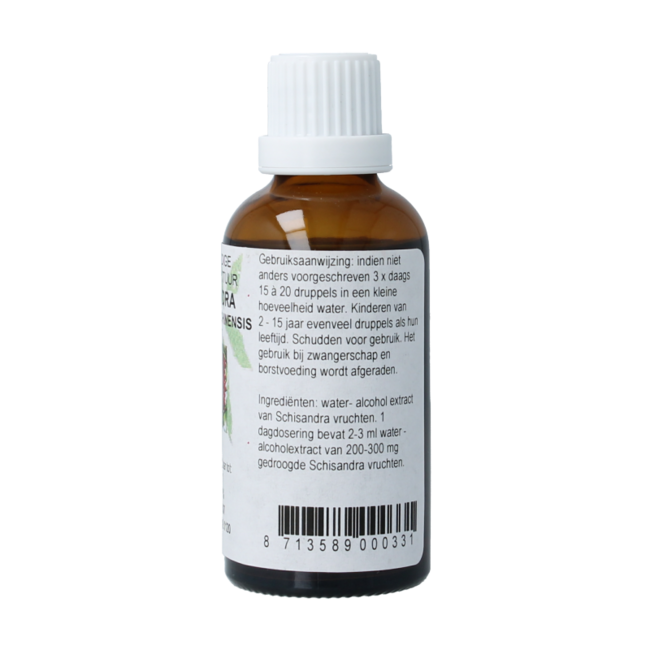 Cruydhof Schisandra chinensis fruct Tinktur 50 Milliliter
