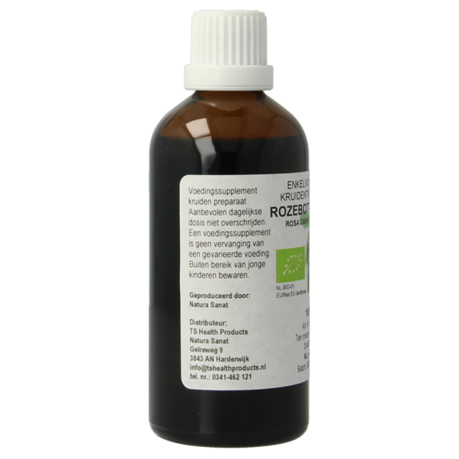 Cruydhof Teinture de Rosa canina / églantier bio 100 ml