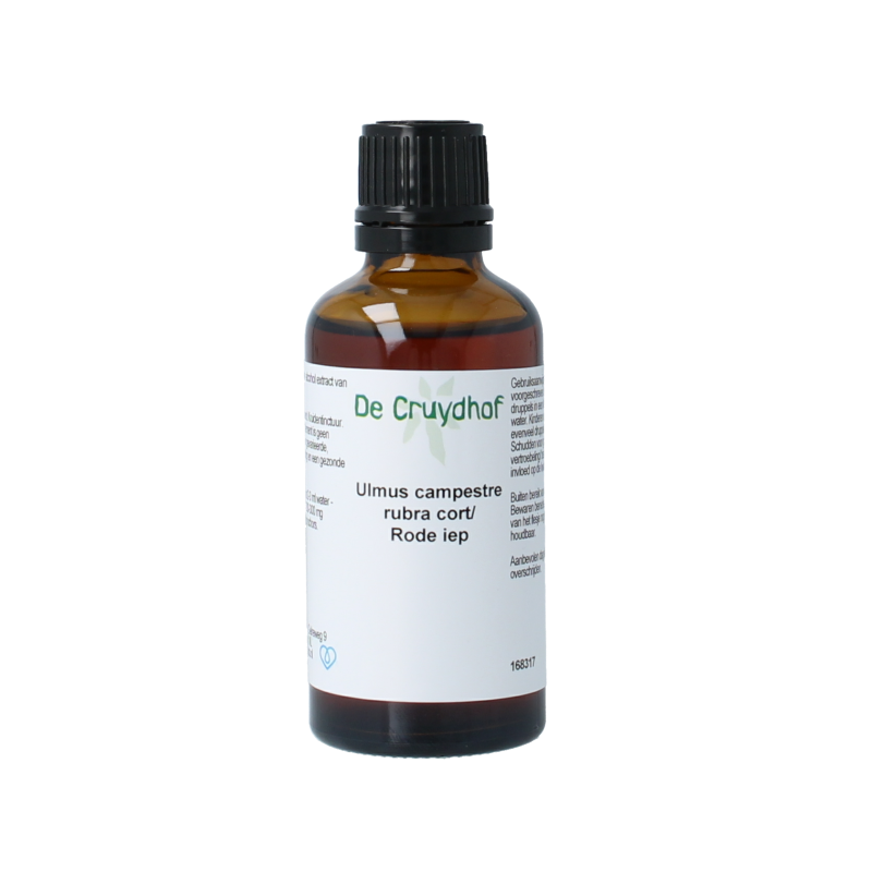 De Cruydhof Cruydhof Ulmus campestre rubra / rode iep tinctuur 50 Milliliter