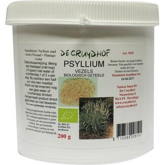 Cruydhof Cruydhof Psyllium/vlozaad bio 200 gramos