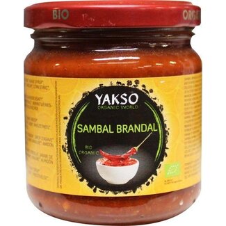 Yakso Yakso organic sambal brandal 200g