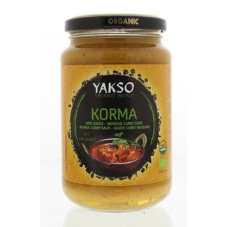 Yakso Yakso Salsa para salteado korma bio 350 gramos