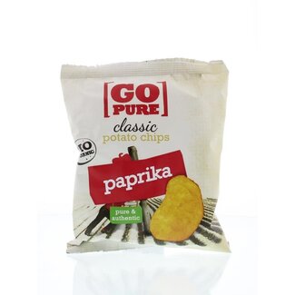 Go Pure Chips de pimentón bio 40 gramos