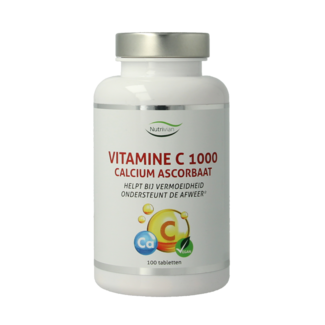 Nutrivian Nutrivian Witamina C1000 mg askorbinian wapnia 100 tabletek