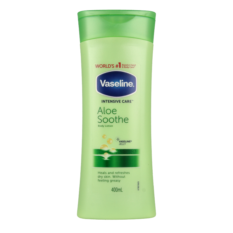 Vaseline Loción corporal aloe soothe 400 mililitros