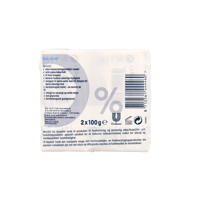 Soap bar duo 2 x 100 gram 200 Gram