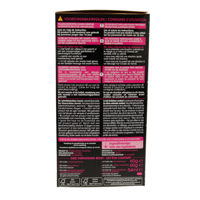 Garnier Olia 8.0 Biondo 1 Set