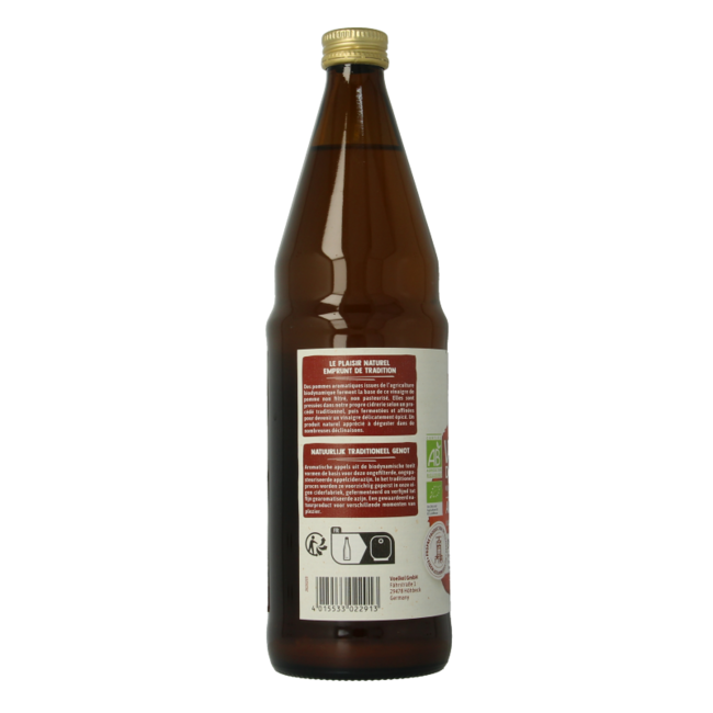 Vinagre de manzana demeter bio 750 mililitros