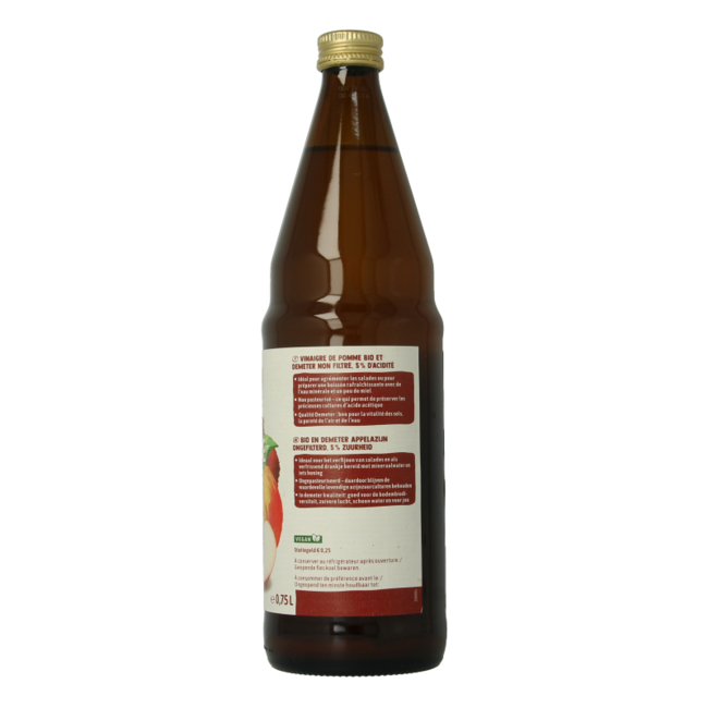 Apple cider vinegar Demeter organic 750 Millilitres