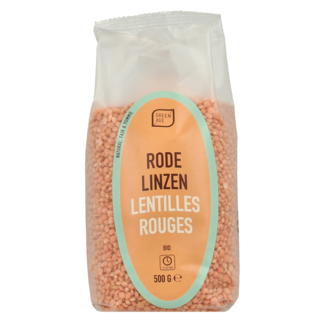 Greenage Lentejas rojas bio 500 gramos