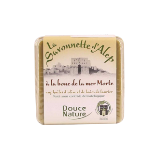 Douce Nature Douce Nature Toilet Soap Aleppo Dead Sea Mud Organic 100 Gram