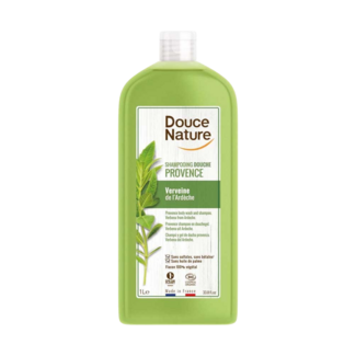 Douce Nature Gel de ducha y champú verbena de Provenza Ardèche bio 1 litro