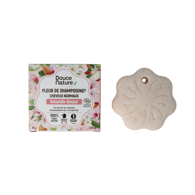 Douce Nature Champú sólido para cabello normal bio 85 gramos