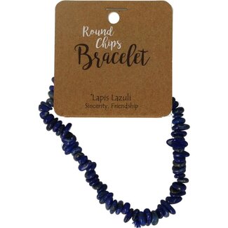 Steengoed Steengoed Bransoletka typu chip Lapis Lazuli, 1 szt.