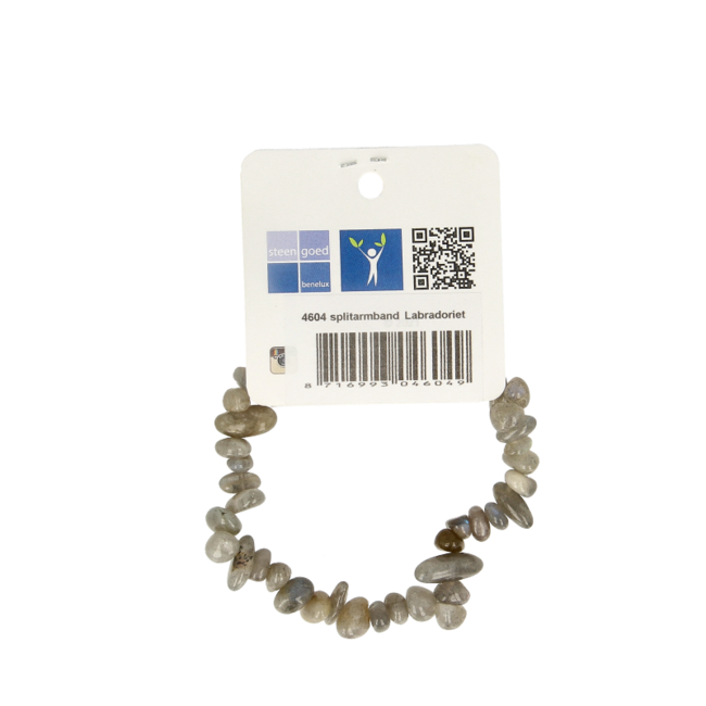 Steengoed Labradorite Chip Bracelet 1 Piece