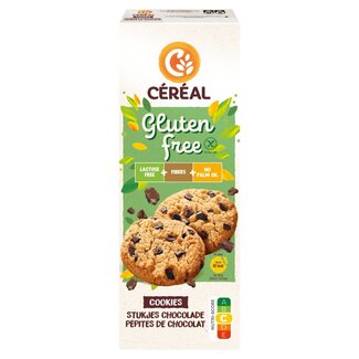 Cereal Biscotti Céréal al Cioccolato Senza Glutine 150 Grammi