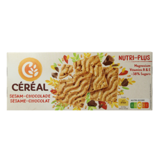 Cereal Cereal Galletas de sésamo y chocolate 200 gramos