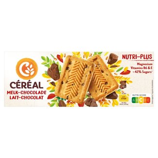 Cereal Cereal Koekjes melk/chocolade 230 Gram