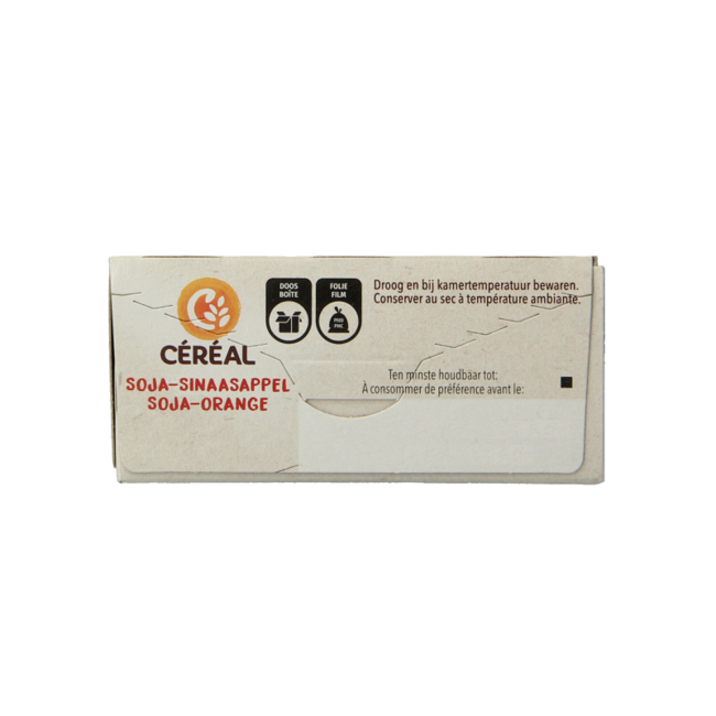 Biscuits Cereal soja/orange 280 Grammes