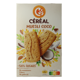 Cereal Cereal Galletas muesli/coco 200 Gramos
