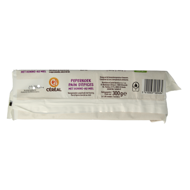 Cereal Pan de especias con miel 300 gramos