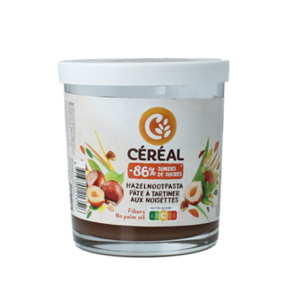 Cereal Crema de avellanas sin azúcar 200 gramos