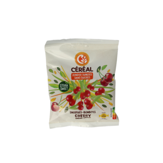 Cereal Caramelos de cereza con stevia 120 gramos
