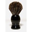 Rasura Blaireau de rasage pur gris noir 1 pièce
