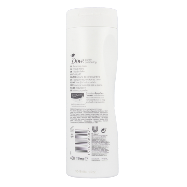 Lait corporel Dove au beurre de karité 400 ml