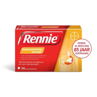 Rennie Naranja 36 comprimidos