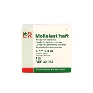 Mollelast Mollelast Benda di Fissaggio Coesiva 4m x 4cm 1 Pezzo