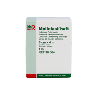 Mollelast Fixierbinde haft 4 m x 6 cm 1 Stück
