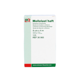 Mollelast Fixation bandage cohesive 4m x 8cm 1 Piece