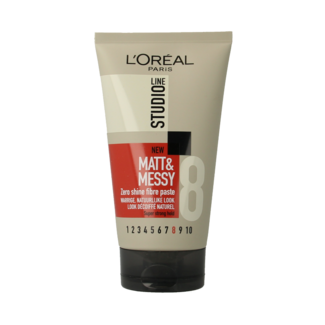 Studio Line Studio Line Studio line matt & messy shine free fibre paste 150 Milliliter