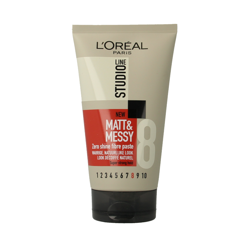 Studio Line matt & messy pasta de fibra sin brillo 150 mililitros