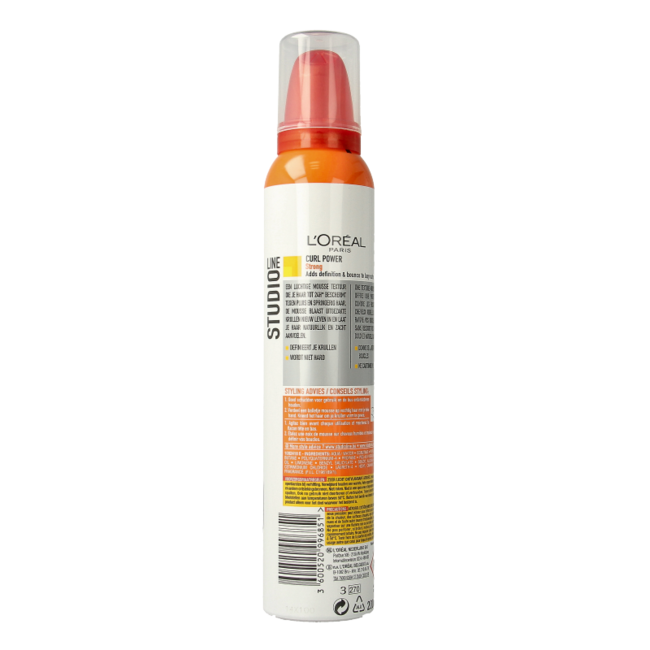 Studio Line Curls Power Mousse 200 Millilitri