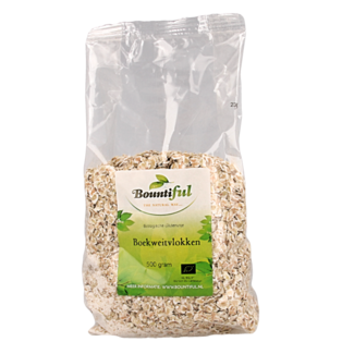 Bountiful Flocons de sarrasin sans gluten bio 500 grammes