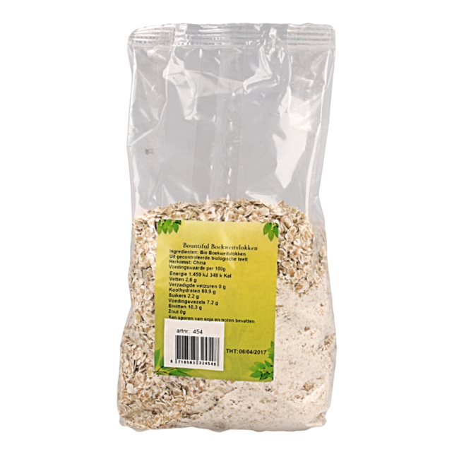 Buchweizenflocken glutenfrei Bio 500,00 Gramm