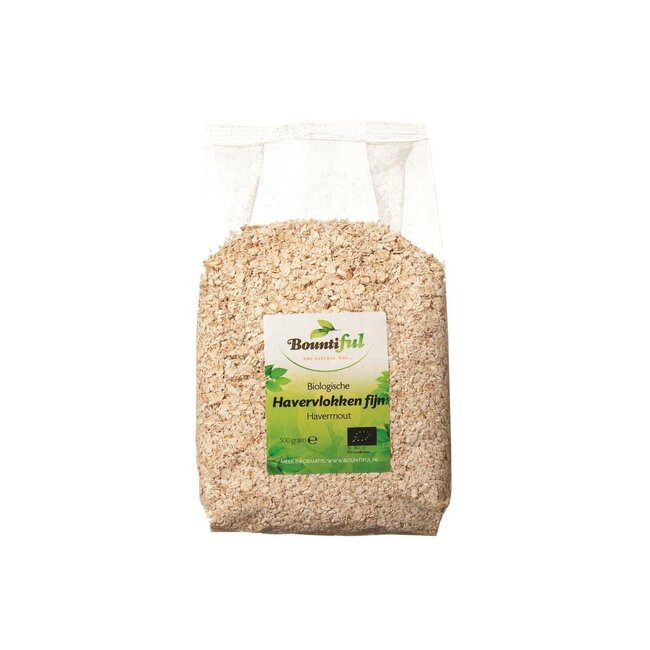 Fine organic oat flakes 500g