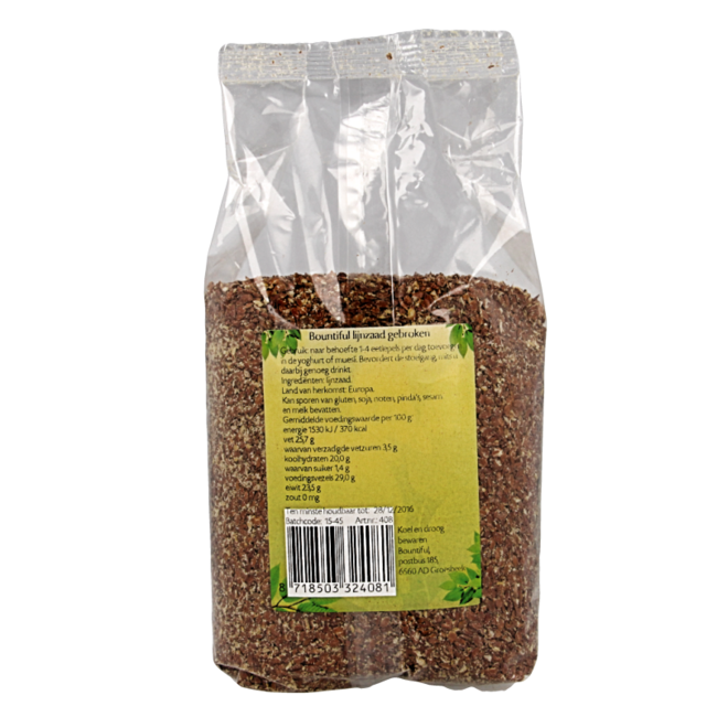 Semillas de lino trituradas 500 g