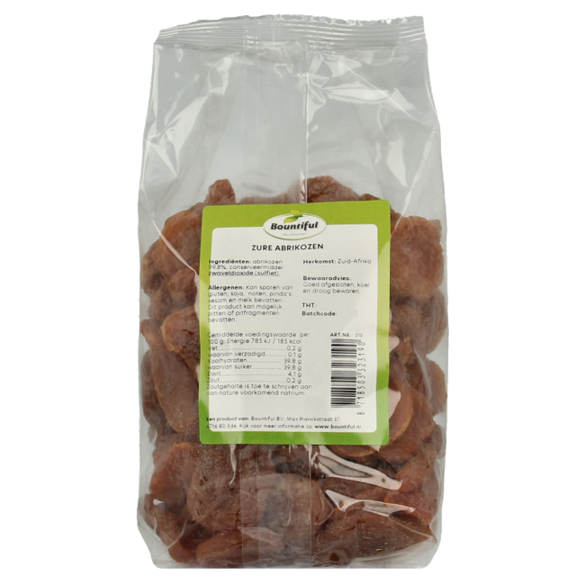 Albaricoques ácidos 500 gramos