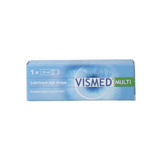 Vismed Gouttes oculaires multi 0,18 % 10 ml