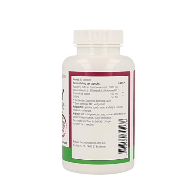 Himbeerketon-Fatburner 60 Kapseln