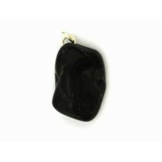 Ruben Robijn Ruben Robijn Black Tourmaline Gemstone Pendant 1 Piece
