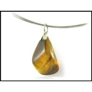 Ruben Robijn Ruben Robijn Tiger's Eye Gemstone Pendant 1 Piece