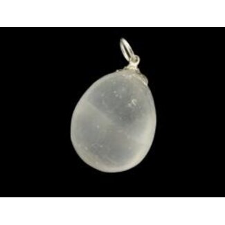 Ruben Robijn Ruben Robijn Selenite Gemstone Pendant 1 Piece