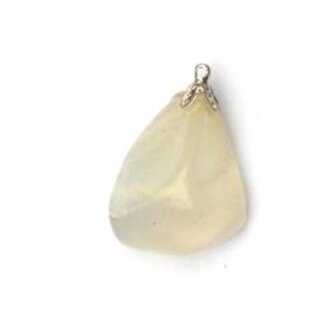 Ruben Robijn Ruben Robijn white moonstone gemstone pendant 1 piece