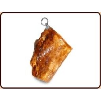 Ruben Robijn Ruben Robijn Amber Gemstone Pendant, 1 Piece